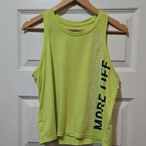 Orangetheory Neon Green Tank Top